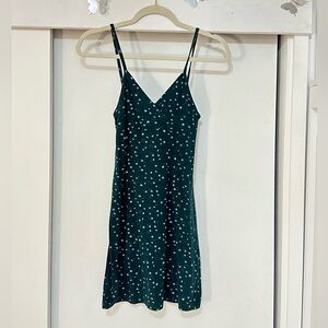 Brandy Melville green cami dress